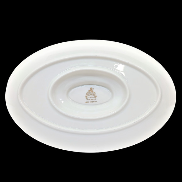 Pickard China 6-pc Accessory Hostess Set Gravy Salt Pepper Creamer Sugar Bowl B3 - Picture 3 of 7